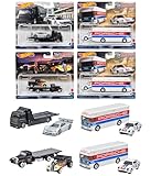 ホットウィール(Hot Wheels) チームトランスポート アソート 【ミニカー 2台組×4セット入り BOX販売】 【3才~】 986W-FLF56