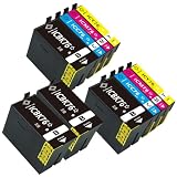 エプソン用 IC76インク IC76互換インクカートリッジ (2BK/2C/2M/2Y) +ICBK76互換インク 黒2本 大容量 合計10本セット【残量表示可能】 対応機種: PX-M5040F PX-M5041F PX-M5080F PX-M5081F PX-S5040 PX-S5080