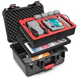 DJI Mavic 3 Pro/Mavic 3 Classic/Mavic 3/AIR 3 対応 防水ケース 3 層防水ハードキャリーケース 送信機 用 防水 ハードシェル ケース 全面保護型 防塵 耐衝撃性 耐傷性