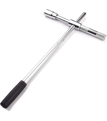 AMTECH 4-Way Universal Cross Wheel Nut Wrench – 17, 19, 21, 23 Mm Car Brace Spanner