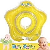 星型 首浮き輪【ブルー】BabyPuka ベビプカ ベビー浮き輪 (YLイエロー)