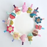 【爱莉セレクトショップ】★新品登場★全7枚セット！（色ランダム，7異なる色の合計） ヘアピン ヘアクリップ ヘアアクセサリー 子供用 髪飾り お花 王冠 ヘアアクセサリー お姫様 誕生日 パーティ 記