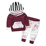 Karchi 可愛い Tシャツ+ズボン　セット　衣装　幼児　子供　　かわいい　綿　服　Tシャツトップ　パンツ　上下セット　衣装　贈り物　 (90)