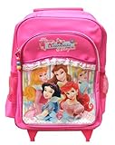 ディズニープリンセス　ローリングバックパック(リュックサック)　パステルドット8925【キャリーバッグ　インポート　輸入　子供用　キッズ】