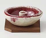 ミニ花瓶 辰砂 ミニコンポート [品 : 花器 x 1/10.5 x 4.5cm 箱 : 11 x 10.5 x 8.8cm 240g] [陶器 信楽焼 ボール箱] | ギフト プレゼント 贈り物 贈