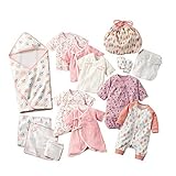[ベルメゾン] 新生児 肌着 女児用 １４点 セット ピンク