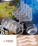 LSD 10pcs More Thick Soft Baby Proofing Table Corner Guards Healthy Baby Care Kit,Child Proofing Cor
