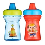 The First Years Soft Spout Sippy Cup - 9oz, 2 pack Mouse and Dog by The First Years [並行輸入品]