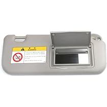 Amazon.co.jp: 運転席側/助手席側車用サンバイザー ミラー付き : 車