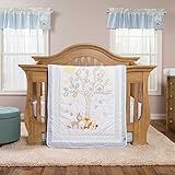 Trend Lab Forest Tales 6 Piece Crib Bedding Set, White/Blue/Green/Yellow by Trend Lab [並行輸入品]