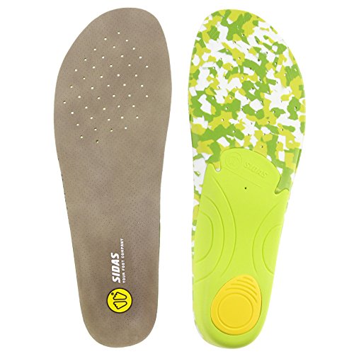 シダス アウトドア3D V2 2層構造EVAと通気孔を備えた登山用インソール