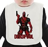 Deadpool Amazing Design ネクタイを有する有機ビブ Medium