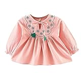 (プタス)Putars ベビー服 子供服 女の子 ワンピース ドレス 長袖 刺繍 可愛い 秋冬 オシャレ 通園 発表会 旅行 記念日 プレゼント 3-36ヶ月