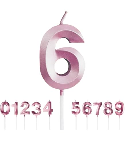 Amazon.co.jp: DCMA パーティー 数字 ろうそく 「 4 」誕生日
