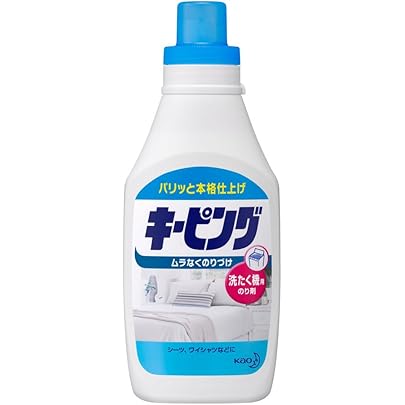 Amazon.co.jp: キーピング 衣料用のり剤 洗たく機用 詰替用 480ml