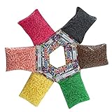 AteaMart DIYビーズ 5mm 6000ピース 6色 1パック当たり1000ピース並行輸入品