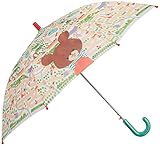サンマルコ 傘 くまのがっこう グリーン 親骨50cm ジャンプ式