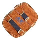 P Prettyia 溶接手袋　安全シールド　耐火性　断熱　やけど防止　耐摩耗性　シームレス