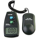 (Ckeyin) 照度計デジタル　光計　光度計　ポータブル光源輝度計 (ブラック)