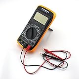 【ノーブランド品】デジタルマルチメータ　LCDディスプレイ　電気ハンドヘルド　AC DC電流テスターツール