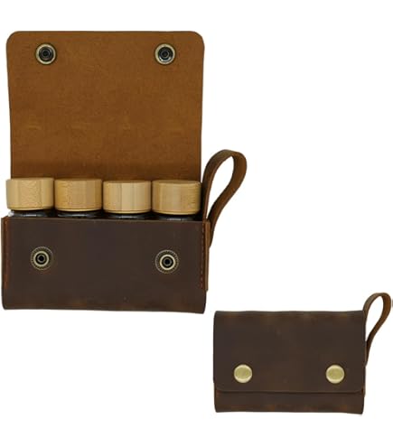Amazon | DUCKNOT スパイスレザーホルダー アウトドアスパイスボックス