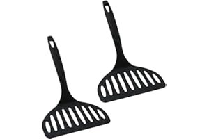 下村企販 ターナー ワイド幅 2本組 【日本製】 食洗機対応 大 ひっくり返しやすい お好み焼き パンケーキ ホットケーキ 煮魚 ヘラ フライ返し ブラック 樹脂製 燕三条 35894