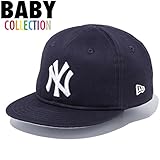 ニューエラ キッズ NEW ERA Kid's My 1st 9FIFTY ニューヨーク・ヤンキース スナップバックキャップ 帽子 赤ちゃん ベビー 子供服 11433917 ネイビー×ホワイト グレ