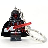 STAR WARSミニフィギュアDarth Raven図キーチェーンリングキーチェーンDIYハンドメイド