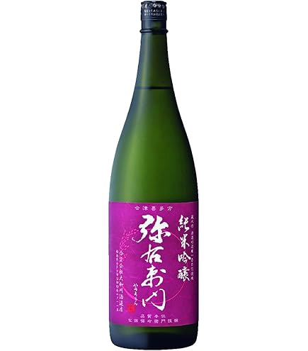 Amazon.co.jp: 純米辛口 弥右衛門 [ 日本酒 福島県 1800ml ] : 食品
