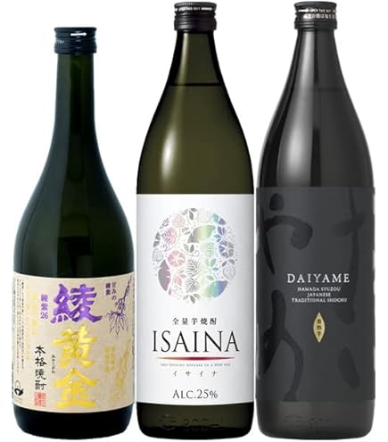 Amazon.co.jp: プレミアムな芋焼酎飲み比べ5本セット(森伊蔵720ml