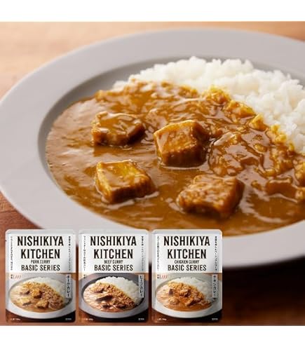 Amazon.co.jp: 【公式 NISHIKIYA KITCHEN 】カレー 3種 食べ比べ お