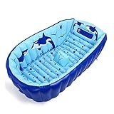 ベビーバス ふかふかエアーベビーバス 軽くて丈夫 空気でふくらませて使うやわらかベビーバス