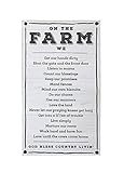 High Quality DA5585 15L X 26H on The Farm Wall Decor