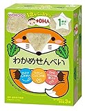和光堂 1歳からのおやつ+DHA わかめせんべい×6個