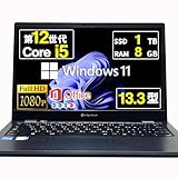 【整備済み品】 ノートパソコン dynabook G83 13.3インチ フルHD Core i5-1235U 第12世代 Windows11 Office 2021搭載 カメラ Wi-Fi6 type-C (SSD:1TB メモリ:8GB)