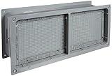 Norwesco 596137 7.25-Inch by 18.5-Inch ABS Foundation Vent [並行輸入品]