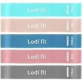 [Lodi fit ] トレーニングチューブ エクササイズバンド 5本セット 筋トレ チューブ ゴムチューブ ストレッチ 自宅 ヨガ バンド 筋トレ フィットネス ストレッチ