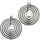 交換用Whirlpool ykeri204pw2 8インチ5 turns & 6インチ4 TurnsサーフェスBurner要素 – 互換性Whirlpool 9761345 & 660532暖房要素の