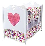 Room Magic 4 Piece Crib Set, Heart Throb by Room Magic [並行輸入品]