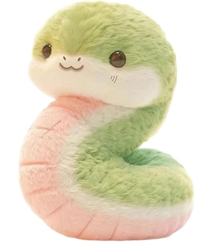 やさしいヘビマスコット Amazon.co.jp: 2025年蛇のぬいぐるみ 22cm のヘビのぬいぐるみ