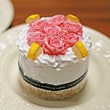FPPオリジナル プリザーブドフラワー ケーキ ギフト 誕生日プレゼント (ピンク)