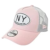 NEW ERA ニューエラ キッズ Kid's 9FORTY D-Frame Trucker Chambray シャンブレー LBNY　ピンク [11404278] new era メッシュキャップ 