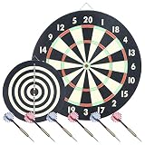 Trademark Global Game Room Dartboard Set with 6 Darts [並行輸入品]