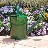 Austram-グリフィスクリークは800161 1ガロン金属じょうろグリーンデザイン