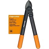Fiskars 79726997J 15 Inch PowerGear Super Pruner/Lopper, Black/Orange, 15 Inch