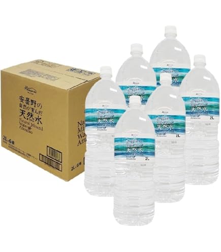Amazon.co.jp: 安曇野の自然が育んだ 天然水2L×6本 : 食品・飲料・お酒