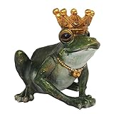 ガーデン オブジェ・置物 （クラウンカエル・BOW） SNQ-0010