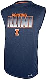 NCAA Illinois IlliniノースリーブImpact Tee L