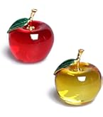 Amazon.co.jp: フェリモア りんご型 水晶 クリスタル アップル