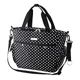 MIKIHOUSE FIRST(ミキハウスファースト)オムツ替えシート・ポーチ付き多機能２WAYトートバッグのマザーズバッグ －－－,黒(05)